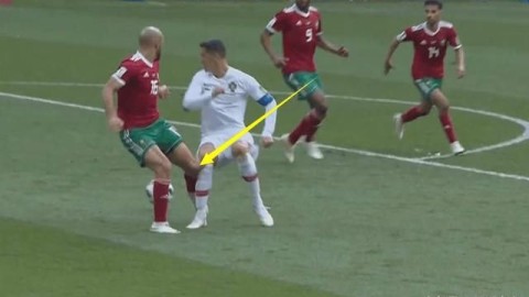 葡萄牙0-1摩洛哥：非洲铁骑创史一战 C罗泪别世界杯